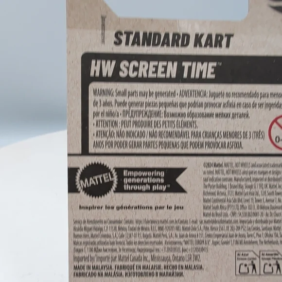 Hot Wheels Mario Kart Standard Kart Toy - Blue, Red, White, Black - Picture 8 of 12